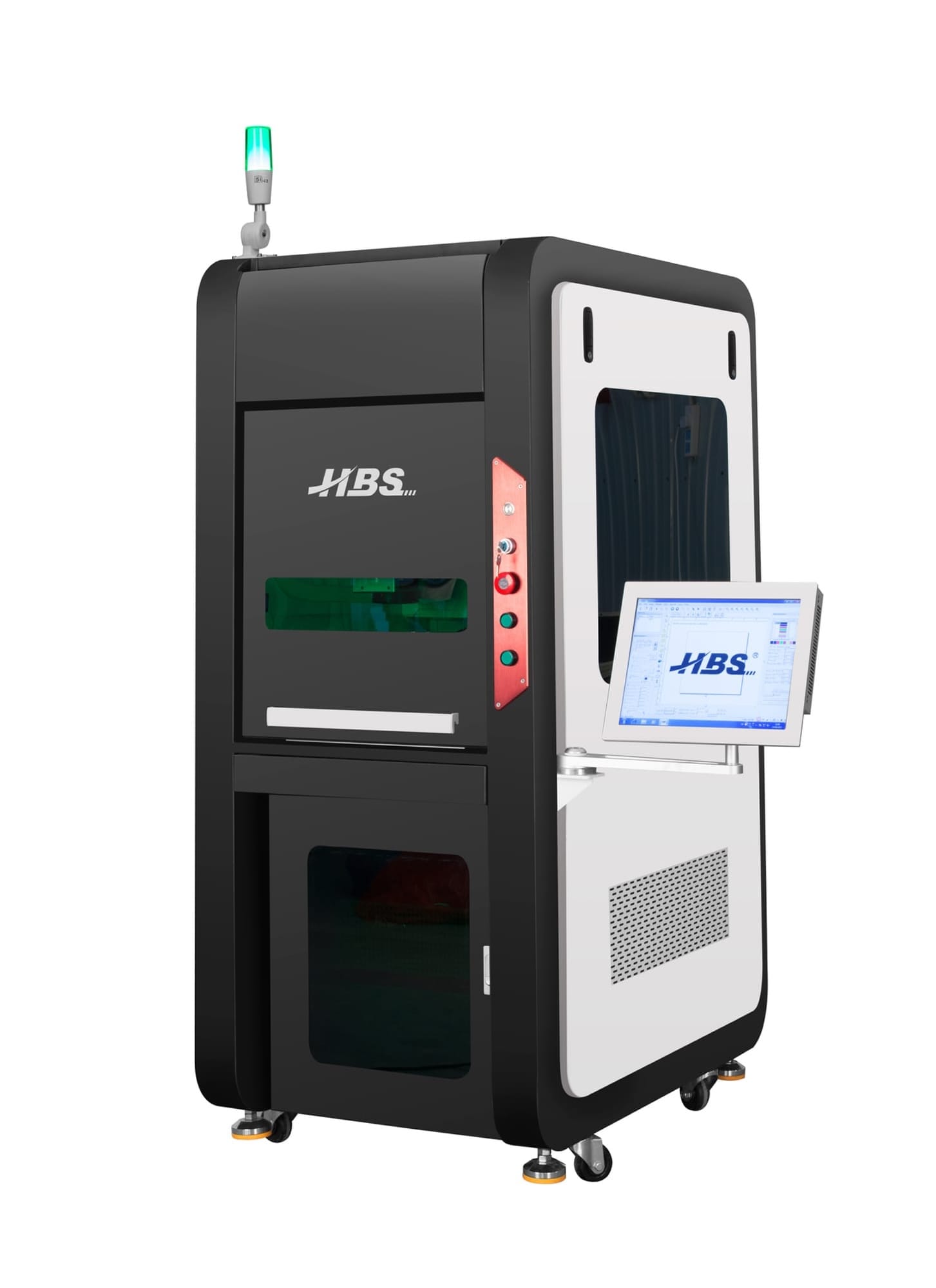 Laser UV HBS UV-3A do znakowania metali refleksyjnych, białych tworzyw, szkła i innych materiałów