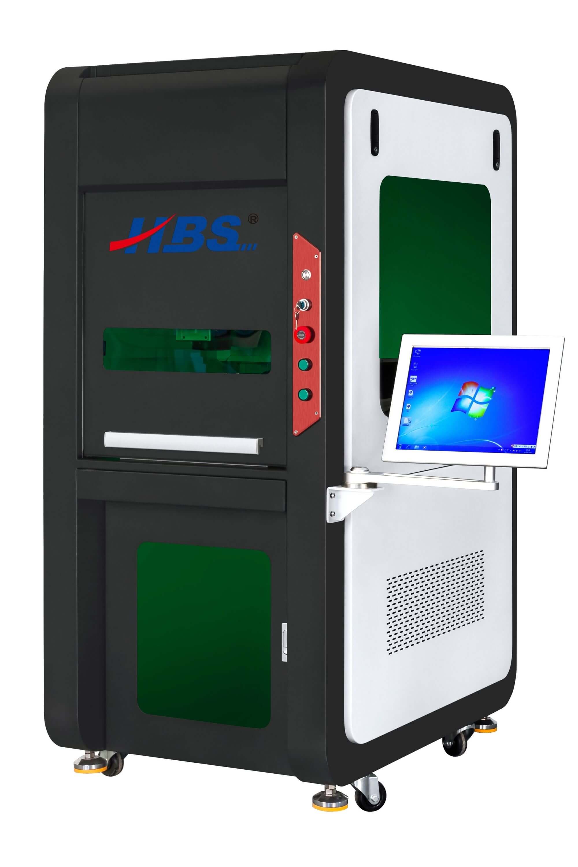 CO₂ laser HBS CO2-30A pro značení organických materiálů a některých plastů